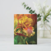 Fire Goddess Art Briefkaart (Staand voorkant)