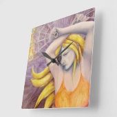 Fire Goddess dansende wandklok (Hoek)