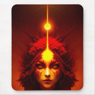 Fire Goddess Fantasy Art Muismat