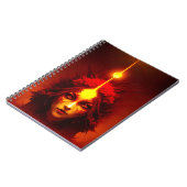 Fire Goddess Fantasy Art Notitieboek (Linkerzijde)