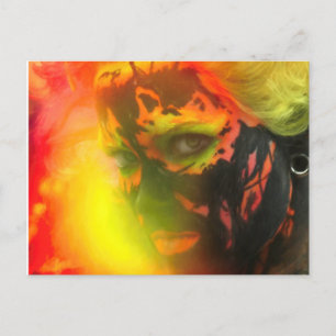Fire Goddess PELE Briefkaart