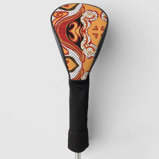 Fire Golfheadcover (Voorkant)