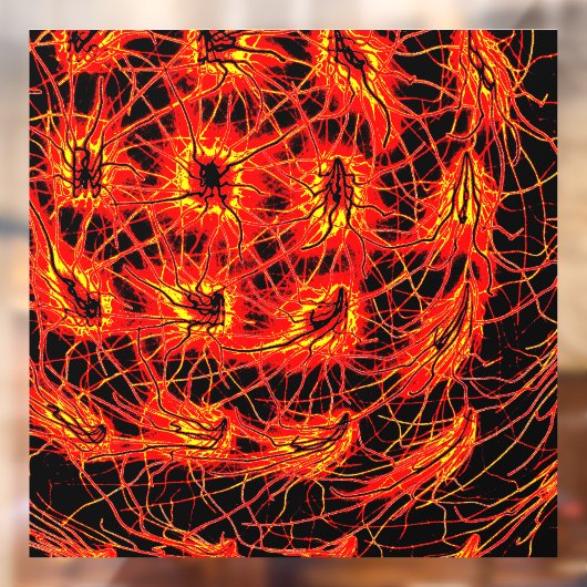 Fire Grid Sticker (Vel 2)