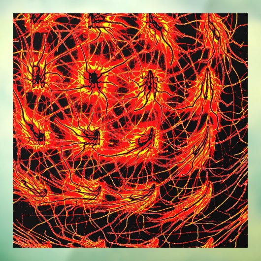 Fire Grid Sticker (Vel 3)