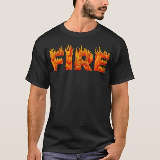 Fire Halloween Costume Fire en Ice Matching Coupl T-shirt (Voorkant)