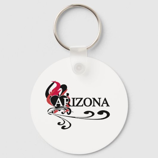 Fire Heart Arizona Sleutelhanger (Voorkant)