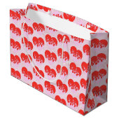 Fire Heart Groot Cadeauzakje (Achterkant Gekanteld)