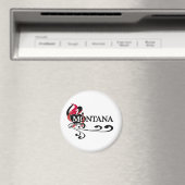 Fire Heart Montana Magneet (Insitu (Vaatwasser))