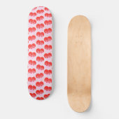 Fire Heart Persoonlijk Skateboard (Voorkant)