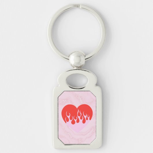 Fire Heart Sleutelhanger (Voorkant)