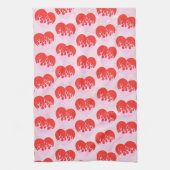 Fire Heart Theedoek (Verticaal)