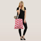 Fire Heart Tote Bag (Op model)