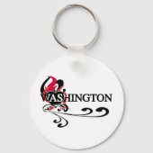 Fire Heart Washington Sleutelhanger (Voorkant)