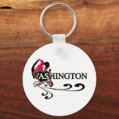 Fire Heart Washington Sleutelhanger (Voorkant)