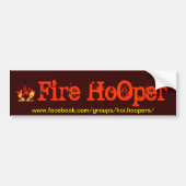 Fire Hooper Bumpersticker (Voorkant)