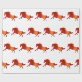 Fire Horse Cadeaupapier (Vlak)