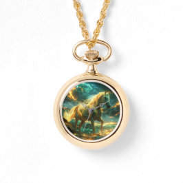 FIRE HORSE - CHINESE ZODIAC -  HORLOGE