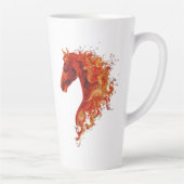 Fire Horse Latte Mok (Rechts)