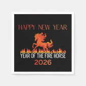 Fire Horse Paper Napkin Servet (Voorkant)