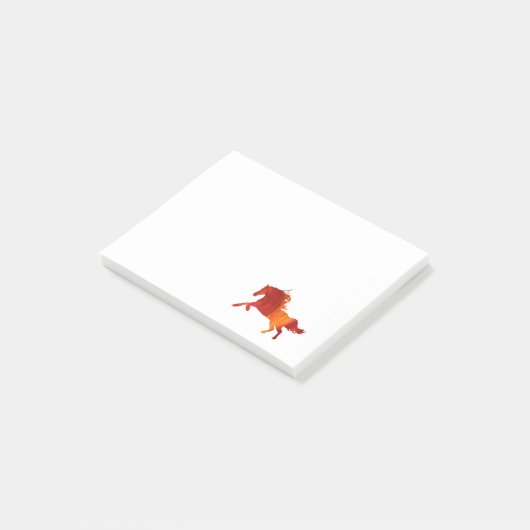 Fire Horse Post-it® notes (Schuin)