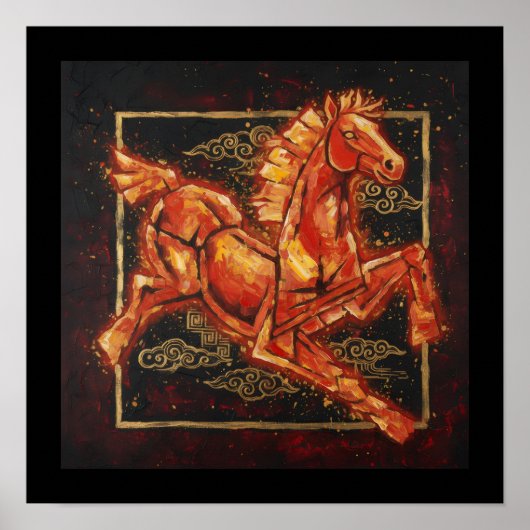 Fire Horse Poster (Voorkant)