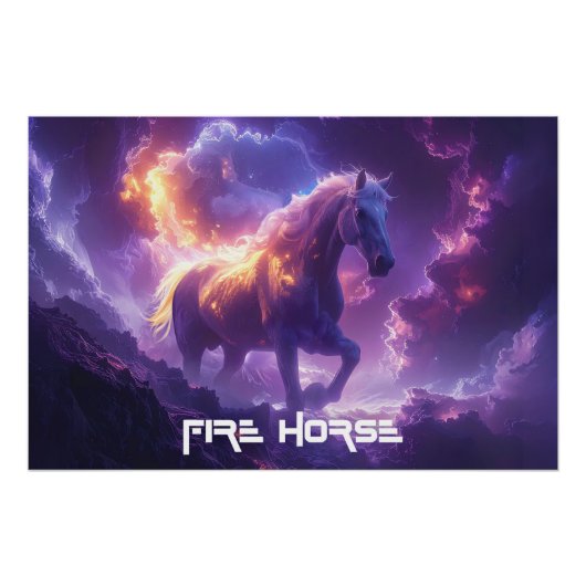FIRE HORSE - SHENG XIAO PERFECT POSTER (Voorkant)