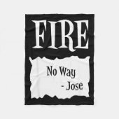 Fire - Hot Packet Halloween Taco Costume  Fleece Deken (Voorkant)