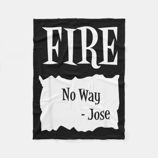 Fire - Hot Packet Halloween Taco Costume  Fleece Deken (Voorkant)