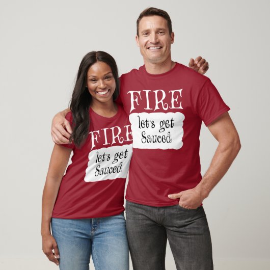 FIRE Hot Packet Halloween Taco Costume T-shirt (Unisex)