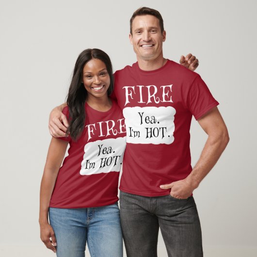 FIRE Hot Packet Halloween Taco Costume T-shirt (Unisex)