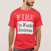FIRE Hot Packet Halloween Taco Costume T-shirt (Voorkant)