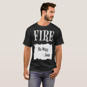 Fire - Hot Packet Halloween Taco Costume  T-shirt (Voorkant volledig)