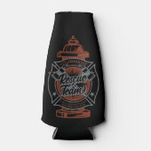 Fire Hydrant ADD NAAM Fire Fighter Rescue Team Flesjeskoeler (Voorkant)