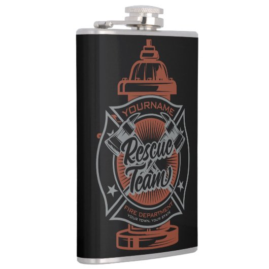 Fire Hydrant ADD NAAM Fire Fighter Rescue Team Heupfles (Rechts)