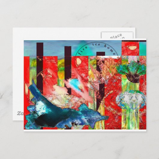 Fire Ice Home Briefkaart (Voorkant / Achterkant)