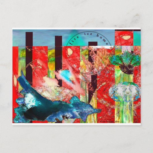 Fire Ice Home Briefkaart (Voorkant)