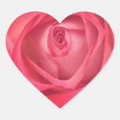 Fire & Ice Roos hart Sticker (Voorkant)