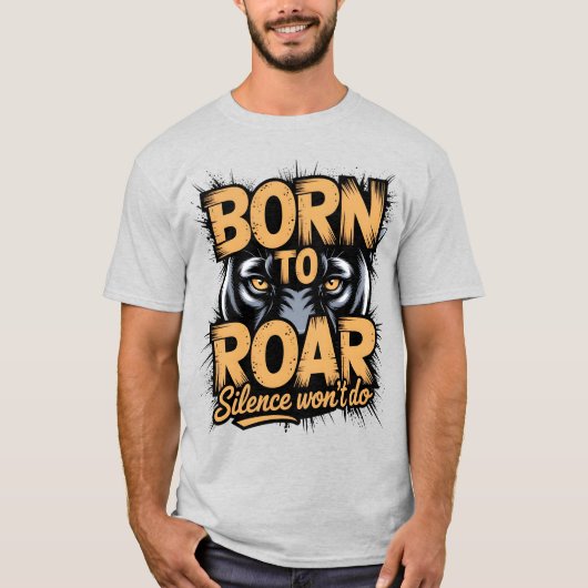 Fire Inside Phoenix Eyes Inspirerend T-shirt (Voorkant)