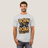 Fire Inside Phoenix Eyes Inspirerend T-shirt (Voorkant volledig)