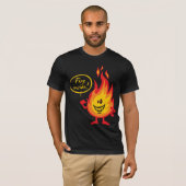 Fire inside t-shirt (Voorkant volledig)