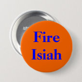 Fire Isiah Button (Voorkant /achterkant)
