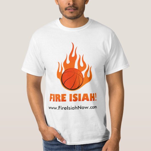 Fire Isiah Flamin T-shirt (Voorkant)
