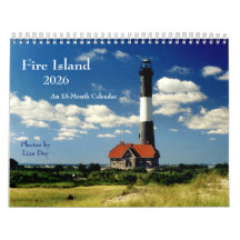 Fire Island 2026 Een kalender van 18 maanden
