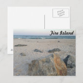 Fire Island Beach Briefkaart (Voorkant / Achterkant)