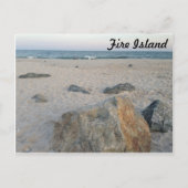 Fire Island Beach Briefkaart (Voorkant)