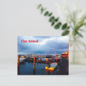 Fire Island-Briefkaart Briefkaart (Staand voorkant)