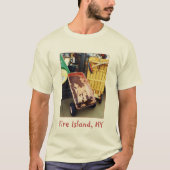 Fire Island Colored Wagons Adult T shirt (Voorkant)