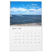 Fire Island en zijn lichte wandkalender Kalender (Feb 2026)