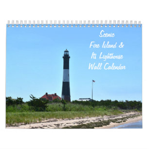 Fire Island en zijn lichte wandkalender Kalender