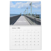 Fire Island en zijn lichte wandkalender Kalender (Jan 2026)